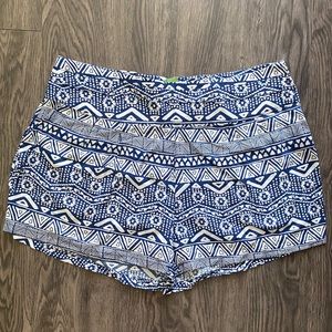 Forever 21 S-M Tribal Shorts